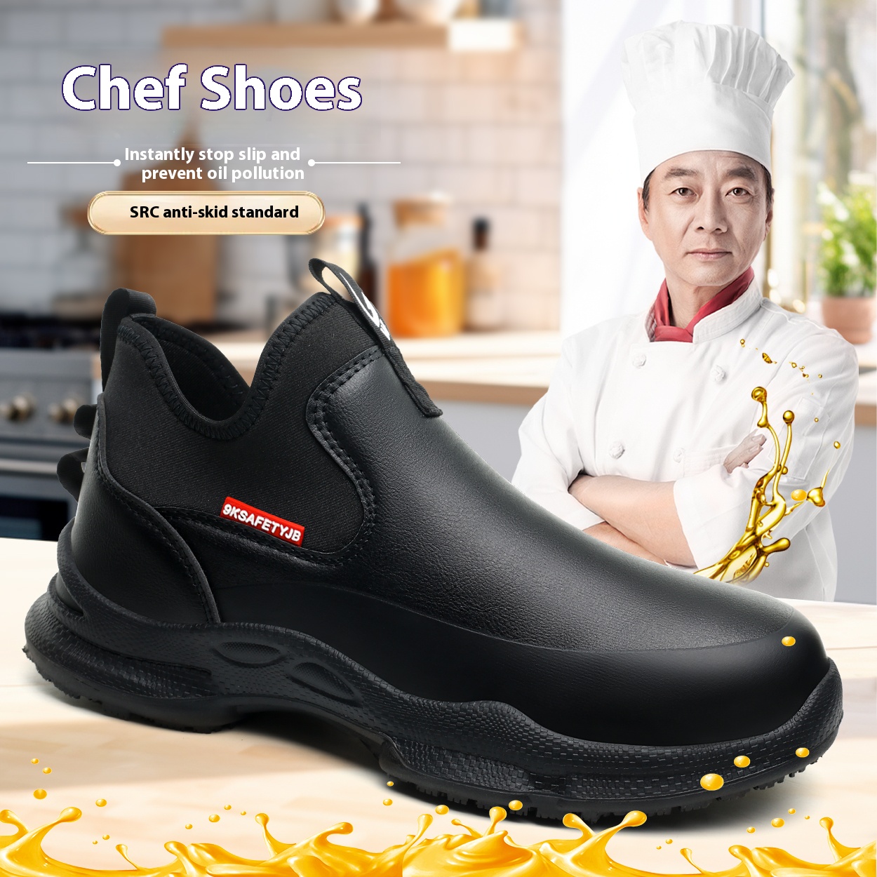Kitchen Gadgets For Men - Shevalues Sepatu Koki Pria Bakiak Eva