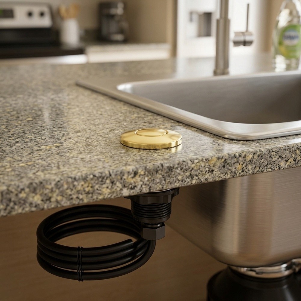 Kitchen Gadgets Gold - Sakelar Udara Baja Tahan Karat untuk
