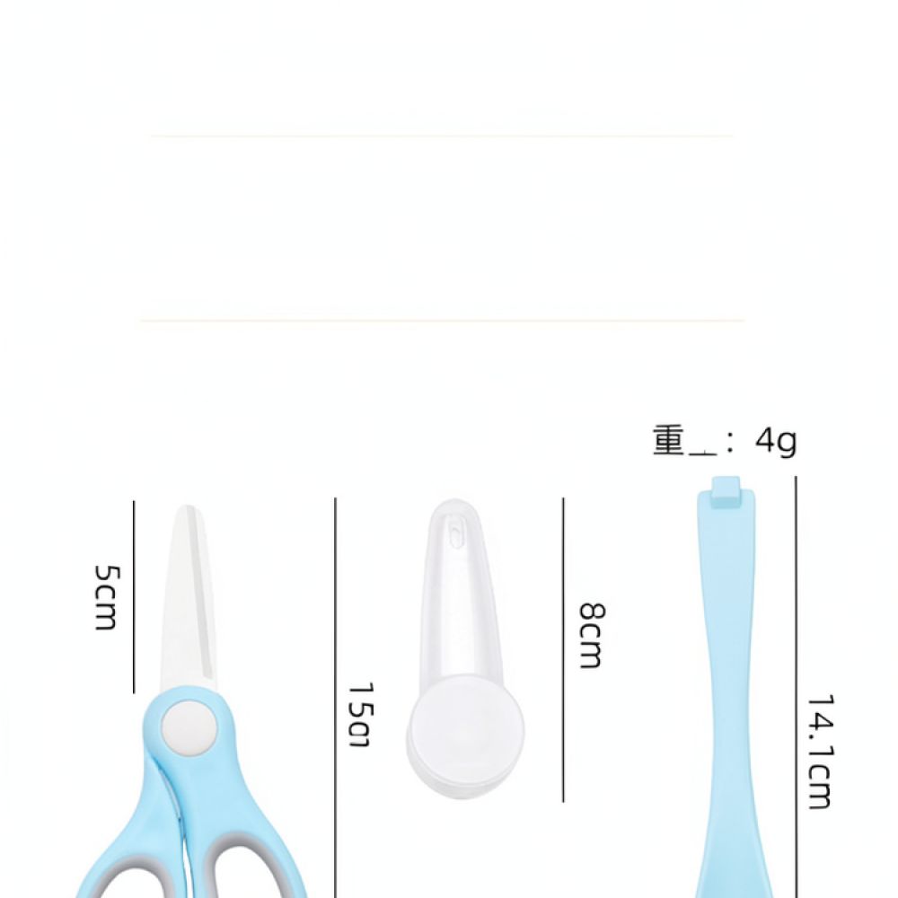 Kitchen Helper Gadgets - Gunting Makanan Bayi dengan Mata Pisau