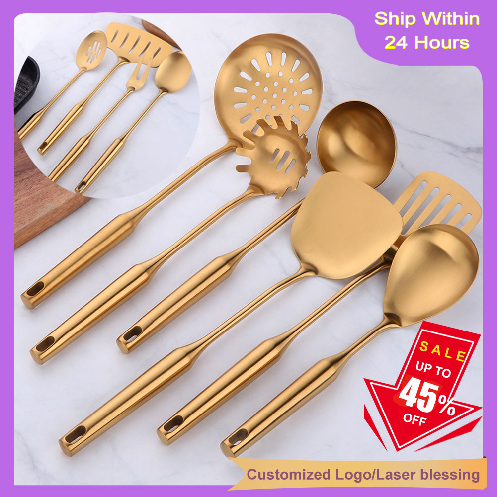 Kitchen Gadgets Gold - Peralatan Masak Emas Baja Tahan Karat