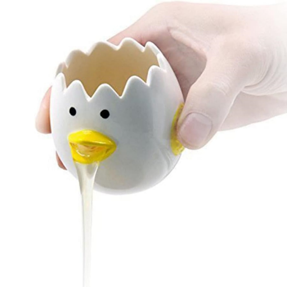 Egg Separator Tool - Pemisah Telur Lucu, Pemisah Kuning Telur