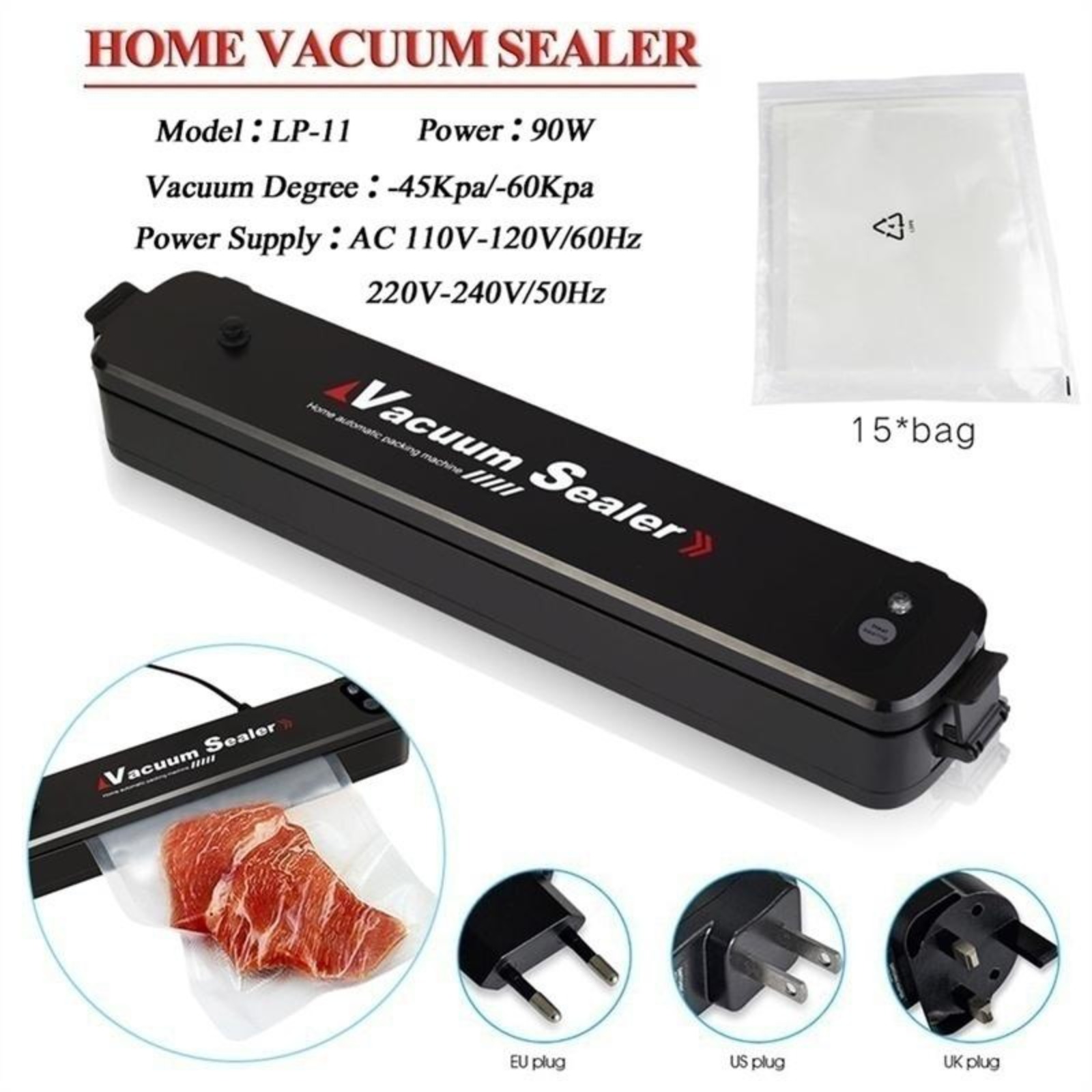 Mesin Penyegel Vakum Otomatis  - Kitchen Gadgets For Men ulasan dan harga