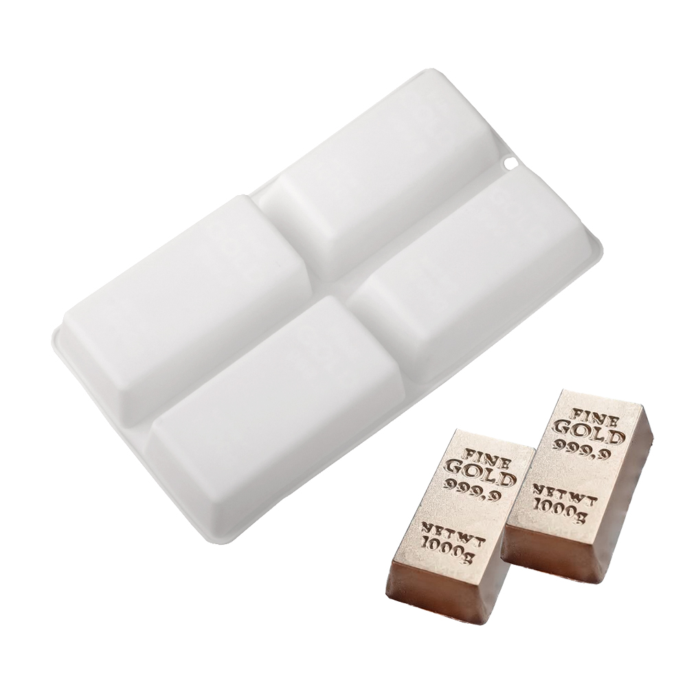 Cetakan kue silikon, 4-sel ema - Kitchen Gadgets Gold ulasan dan harga