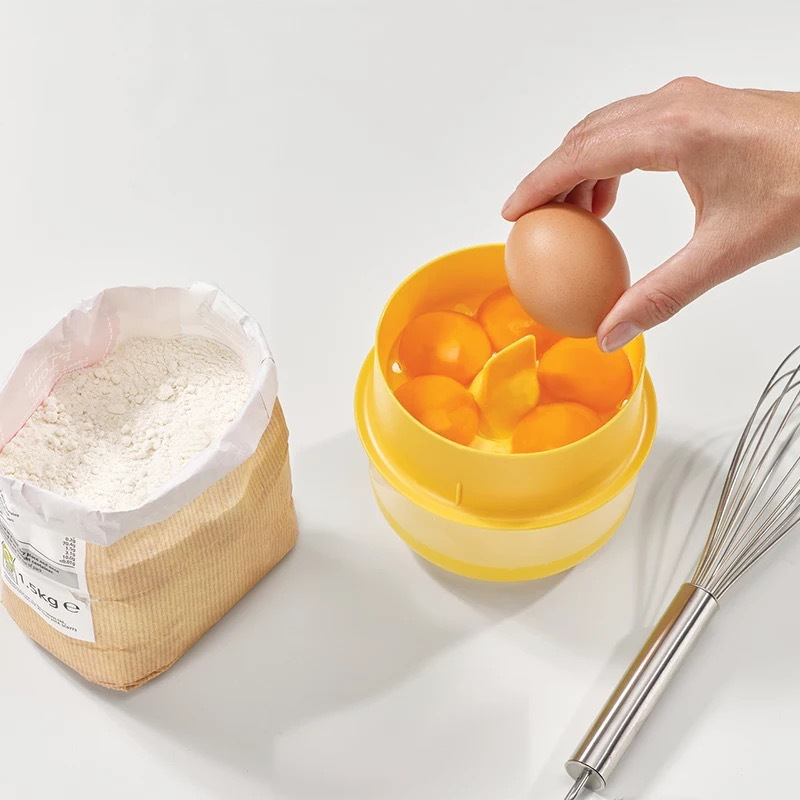 1 buah alat pemisah kuning tel - Egg Separator Tool ulasan dan harga