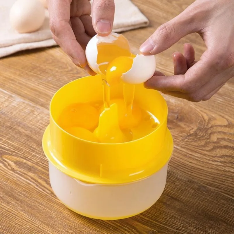 1 buah alat pemisah kuning tel - Egg Separator Tool ulasan dan harga