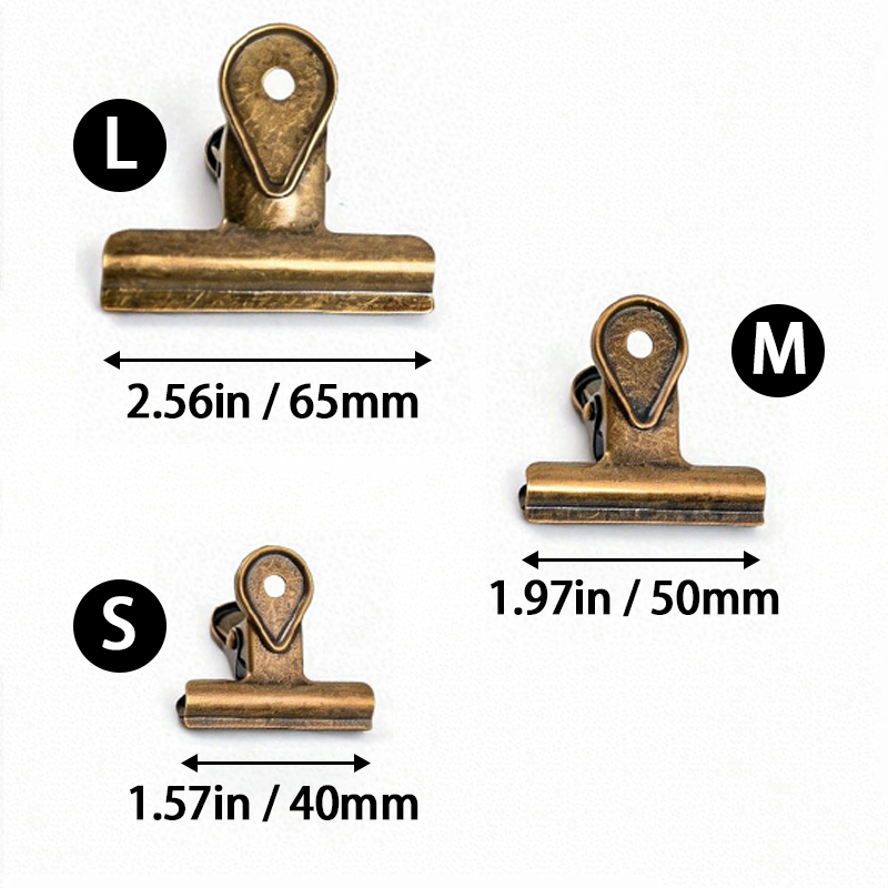 Klip Bulldog, 3 Buah Klip Bind - Kitchen Gadgets Organizer ulasan dan harga