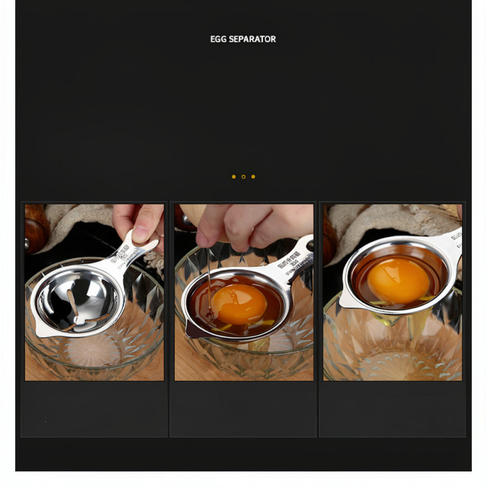 Alat Pemisah Kuning Telur dari - Kitchen Helper Gadgets ulasan dan harga