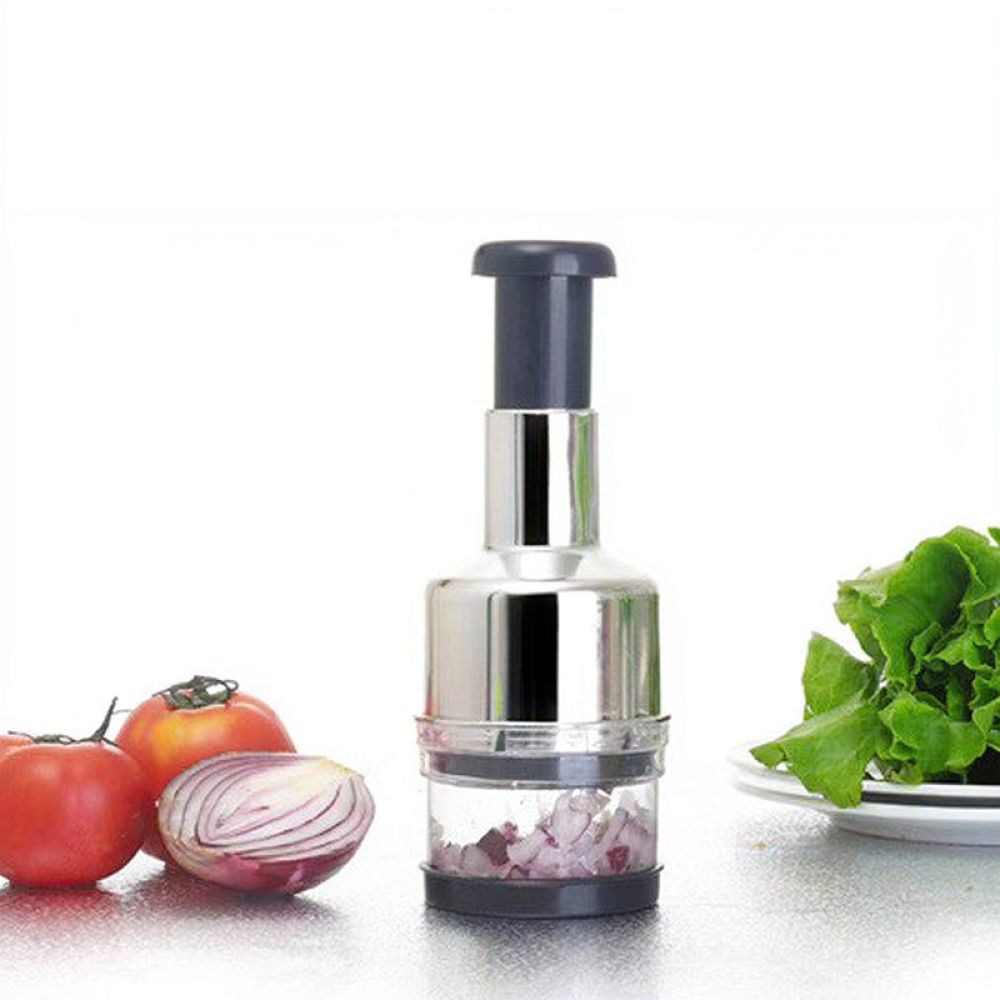 Alat Pemeras Bawang Putih Baja - Kitchen Helper Gadgets ulasan dan harga