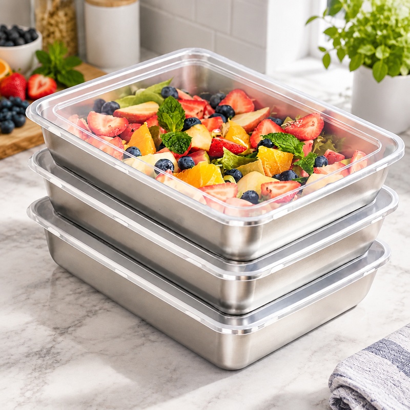 Paket Isi Tiga Wadah Makanan B - Kitchen Gadgets Organizer ulasan dan harga